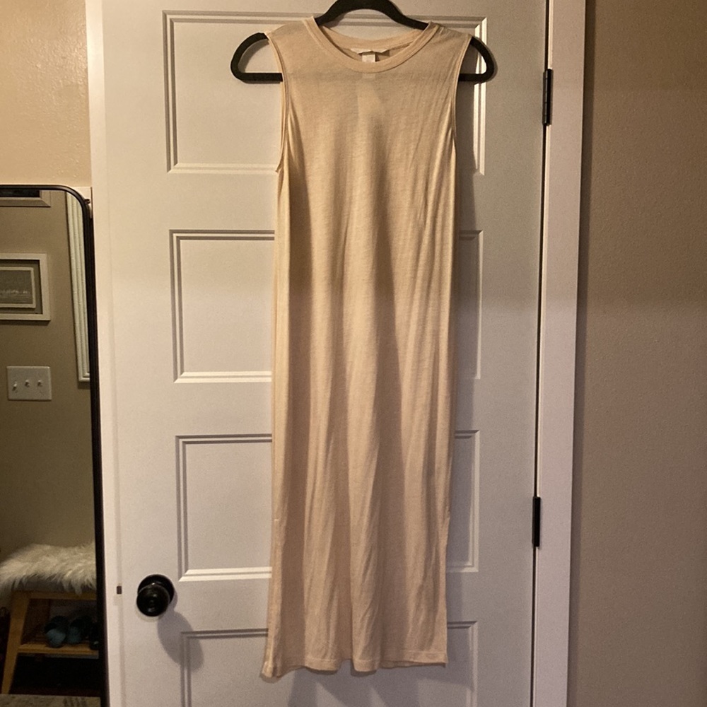 H&M Cream Shift Dress
